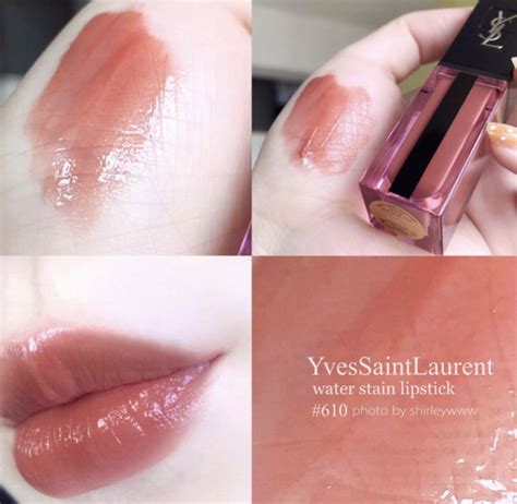 ysl lip stain 610.